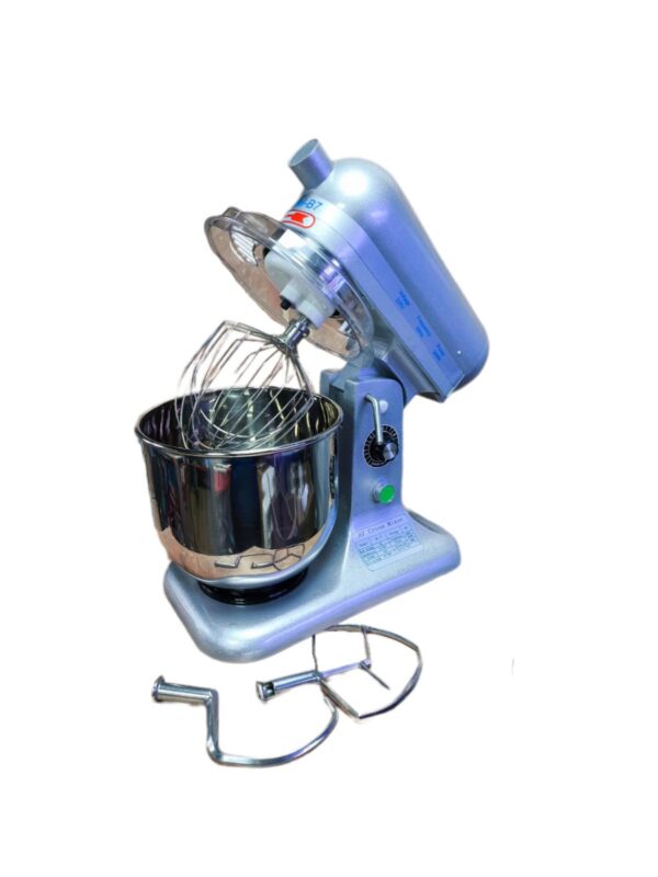 Batidora Cap. 7 Lts Con 3 Accesorios En Acero